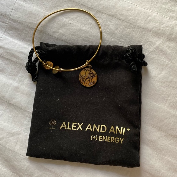 Alex and Ani Gold “Sister” Bracelet - Picture 3 of 10